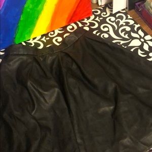 Black skirt